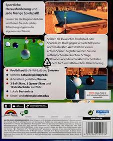 3D Billiards: Pool & Snooker Remastered - Box - Back Image