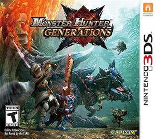 Monster Hunter Generations - Box - Front Image