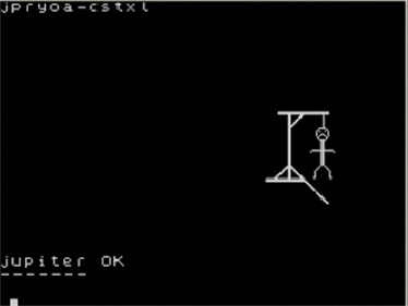 Moo + Hangman - Screenshot - Gameplay Image