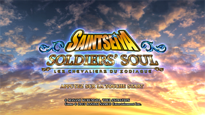 Saint Seiya: Soldiers' Soul - Screenshot - Game Title Image