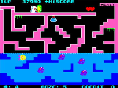 Arcade Archives Chack'n Pop - Screenshot - Gameplay Image