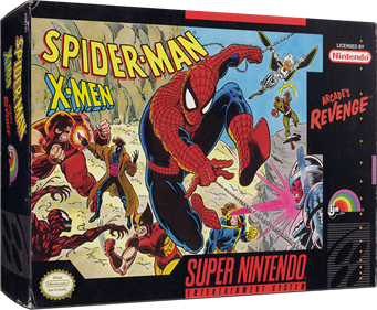 Spider-Man X-Men: Arcade's Revenge - Box - 3D Image