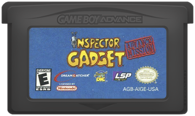 Inspector Gadget: Advance Mission - Cart - Front Image