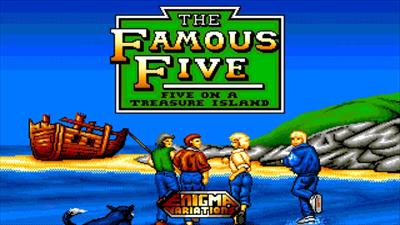 The Famous Five: Five on a Treasure Island - Screenshot - Game Title Image