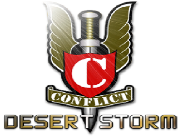 Conflict: Desert Storm - Clear Logo Image