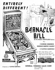 Barnacle Bill - Advertisement Flyer - Front Image