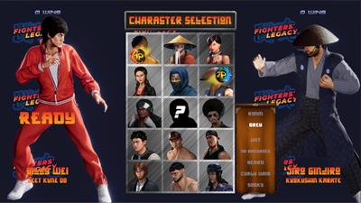 Fighters Legacy - Screenshot - Game Select Image