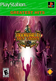 Oddworld: Abe's Exoddus - Fanart - Box - Front Image