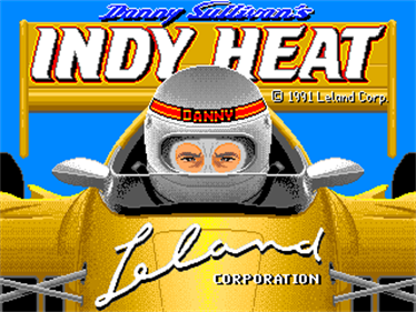 Danny Sullivan's Indy Heat - Screenshot - Game Title Image