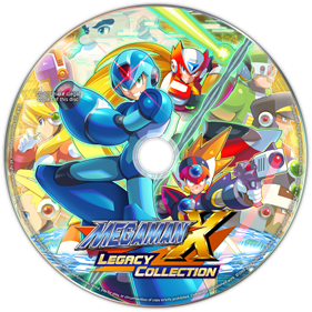 Mega Man X: Legacy Collection - Fanart - Disc Image