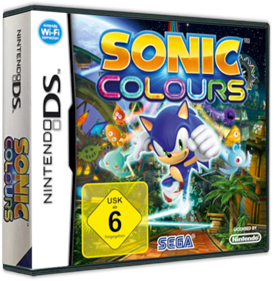Sonic Colors - Box - 3D Image