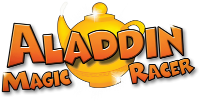 Aladdin Magic Racer - Clear Logo Image
