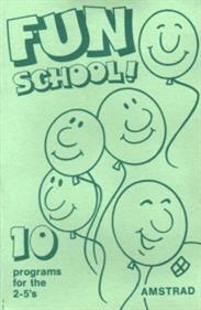 Fun School! 10 programs for 2-5 year olds - Box - Front Image