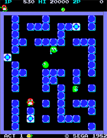 Pengo - Screenshot - Gameplay Image