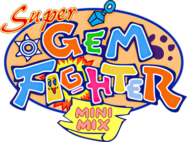 Super Gem Fighter: Mini Mix - Clear Logo Image