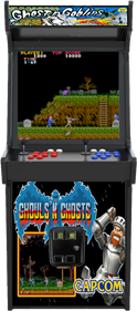 Ghosts'n Goblins - Arcade - Cabinet Image