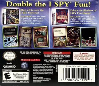 I Spy: Game Pack - Box - Back Image