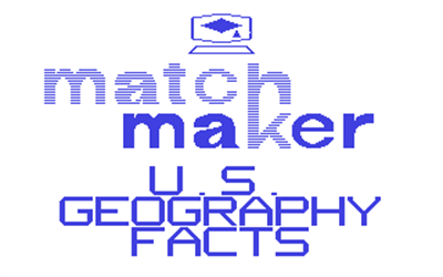 Match Maker: U.S. Geography Facts - Screenshot - Game Title Image