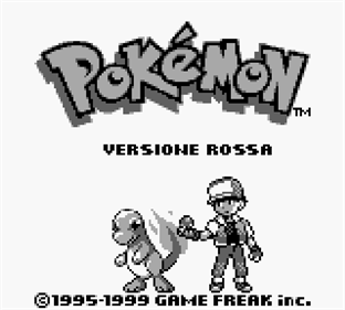 Pokémon Red Version - Screenshot - Game Title Image