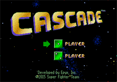 Cascade - Screenshot - Game Title Image