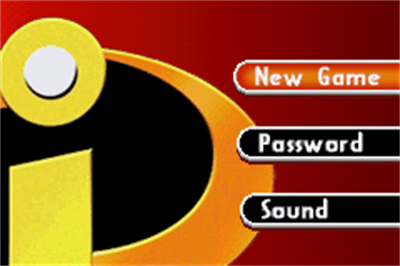 The Incredibles - Screenshot - Game Select Image