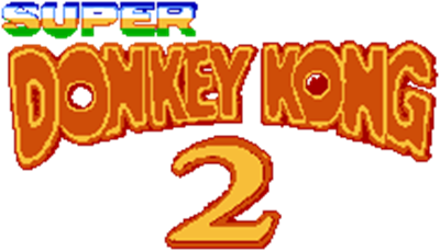 Super Donkey Kong 2 - Clear Logo Image