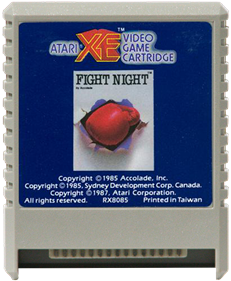 Fight Night - Cart - Front Image