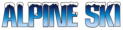 Alpine Ski - Clear Logo Image