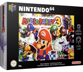 Mario Party 3 - Box - 3D Image