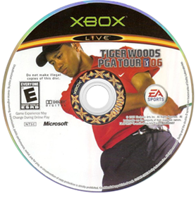 Tiger Woods PGA Tour 06 - Disc Image