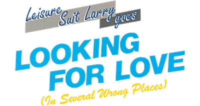 Leisure Suit Larry Goes Looking for Love (in Several Wrong Places) - Clear Logo Image