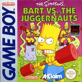 The Simpsons: Bart vs. the Juggernauts - Box - Front Image