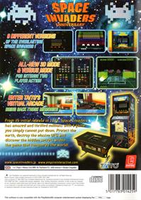 Space Invaders: Anniversary - Box - Back Image