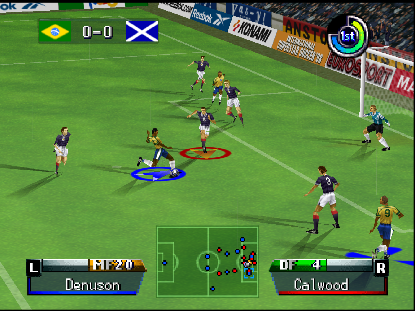 INTERNATIONAL SUPERSTAR SOCCER 98 jogo online gratuito em