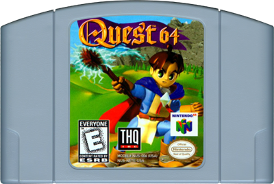 Quest 64 - Cart - Front Image