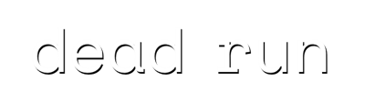 dead run - Clear Logo Image