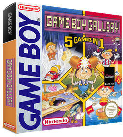 Game Boy Gallery: 5 Games in 1 - Box - 3D Image
