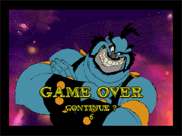 Space Ace - Screenshot - Game Over Image