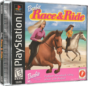 Barbie: Race & Ride - Box - 3D Image