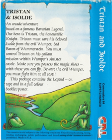 Tristan and Isolde - Box - Back Image