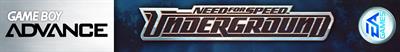 Need for Speed: Underground - Banner Image