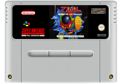 Zool: Ninja of the 'Nth' Dimension - Fanart - Cart - Front Image