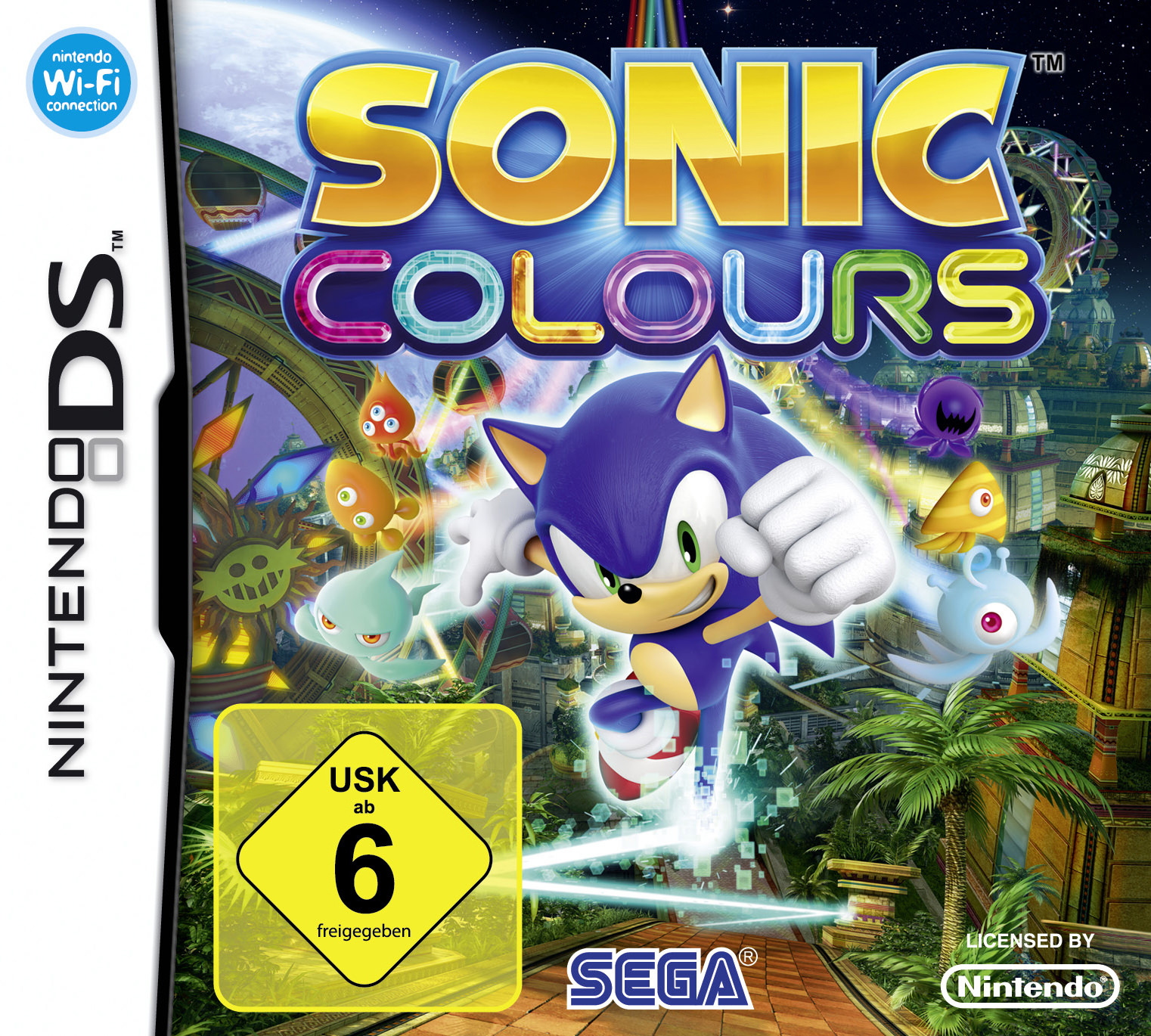 sonic colors wii vs ds