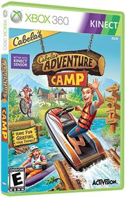 Cabela's Adventure Camp - Box - 3D Image