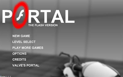 Portal: The Flash Version - Screenshot - Game Title Image