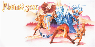 Phantasy Star - Advertisement Flyer - Front Image