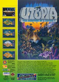 Utopia: The New Worlds - Advertisement Flyer - Front Image