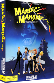Maniac Mansion - Box - 3D Image