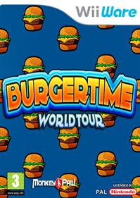 BurgerTime: Worldtour - Box - Front Image