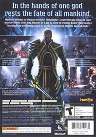 Too Human - Box - Back Image